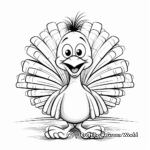 Express Gratitude with Thankful Turkey Coloring Pages 4