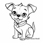 Expressive French Bulldog Coloring Pages 1