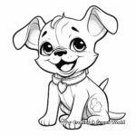 Expressive French Bulldog Coloring Pages 3