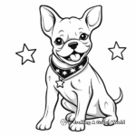 Expressive French Bulldog Coloring Pages 4