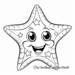 Exquisite Leather Star Coloring Pages 4