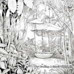 Extravagant Jungle Canopy Coloring Pages 4