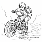 Extreme BMX Bike Coloring Pages 1