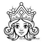 Fairytale Inspired Crown Coloring Pages 2