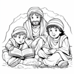Faithful Disciples of Jesus: Peter and John Coloring Pages 4