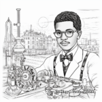Famous African American Inventors Coloring Pages 2