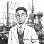 Famous African American Inventors Coloring Pages 4