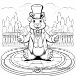 Fantasy Mythical Groundhog Coloring Pages 3