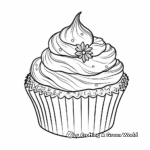 Fantasy Unicorn Cupcake World Coloring Pages 4