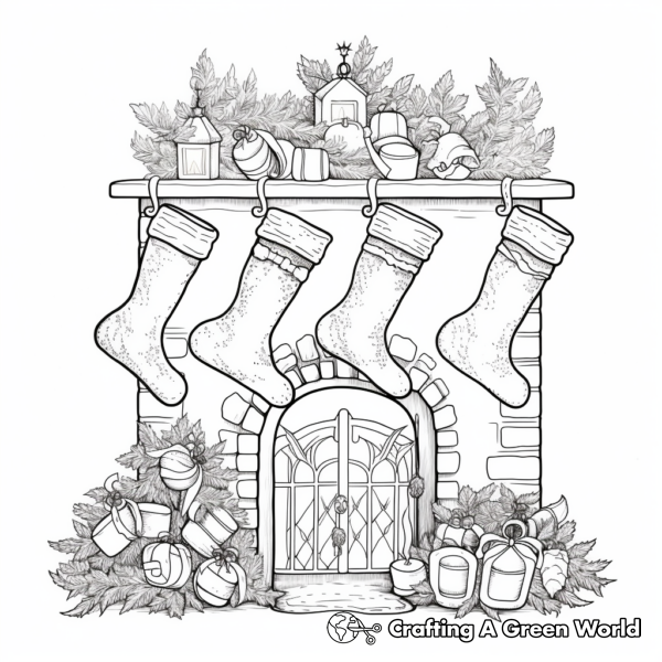 Christmas Coloring Pages For Adults - Free & Printable!