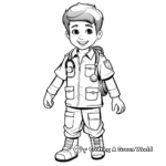 Field Medic Coloring Pages for Kids 1