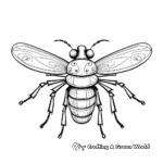 Firefly Beetle Coloring Pages: Light up your day 4