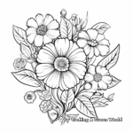 Floral Masterpiece Coloring Pages for Flower Lovers 1