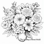 Floral Masterpiece Coloring Pages for Flower Lovers 3