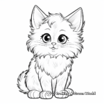 Fluffy Ragdoll Cat Coloring Sheets 3