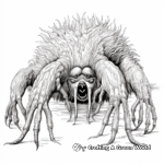 Fort Hall Baboon Tarantula Coloring Pages 2