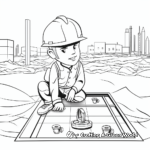 Foundation Laying Printable Coloring Page 2