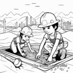 Foundation Laying Printable Coloring Page 4