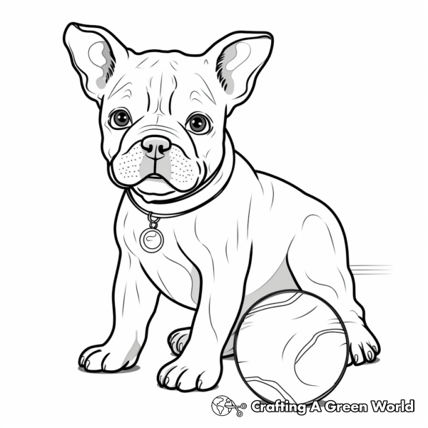 French Bulldog Coloring Pages - Free &amp; Printable!