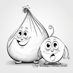 Friendly Snail Characters Coloring Pages 2