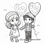 Friendship Valentines Coloring Pages 4