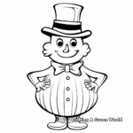 Frosty the Snowman: Classic Winter Character Coloring Pages 1