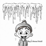 Frozen Icicles Hanging Coloring Pages 1