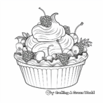 Frozen Yogurt Ice Cream Coloring Pages 3