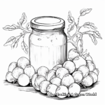 Fruitful Apricot Jam Coloring Pages 1