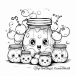 Fruitful Apricot Jam Coloring Pages 2