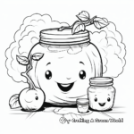Fruitful Apricot Jam Coloring Pages 3