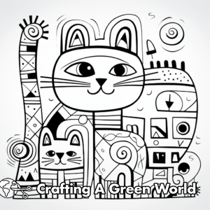 Abstract Coloring Pages - Free &amp; Printable!