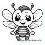 Fun Bumblebee Coloring Pages for Kids 3