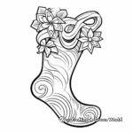 Fun Christmas Stocking Coloring Pages 3
