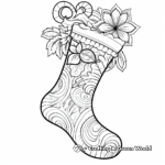 Fun Christmas Stocking Coloring Pages 4