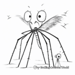Fun Fact Daddy Long Legs Coloring Pages 1