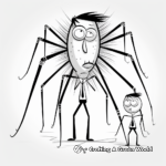 Fun Fact Daddy Long Legs Coloring Pages 4