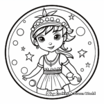 Fun Fairy Tale Gold Coin Coloring Pages 2