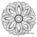 Fun-filled Mandala Coloring Pages with Patterns 1