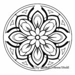 Fun-filled Mandala Coloring Pages with Patterns 3