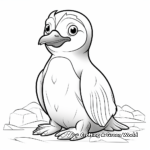 Fun Galapagos Penguin Coloring Pages 2