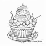 Fun Ice Cream Sundae Coloring Pages 1