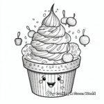 Fun Ice Cream Sundae Coloring Pages 2