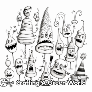 New Years For Adults Coloring Pages - Free &amp; Printable!