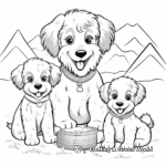 Fun Maltipoo and Friends Coloring Pages 3