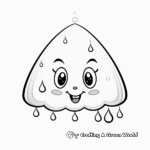 Fun Rainy Day Theme Coloring Pages 1