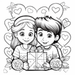 Fun Valentines Love Letter Coloring Pages 3