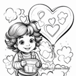Fun Valentines Love Letter Coloring Pages 4