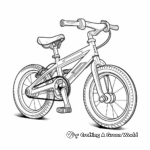 Functional Folding Bike Coloring Pages 3