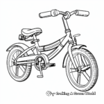 Functional Folding Bike Coloring Pages 4